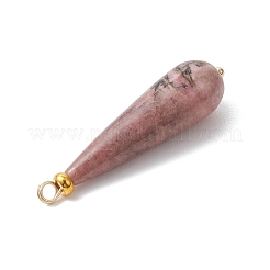 Colgantes naturales rhodonite&nbsp;PALLOY-JF04760-03