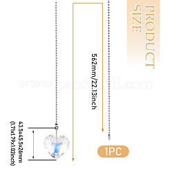 1 prolunga per catena di trazione per ventilatore da soffitto in vetro&nbsp;HJEW-TADJ0001-05A