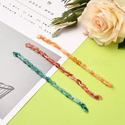 Handgefertigte undurchsichtige Acrylkabelketten&nbsp;AJEW-JB00767