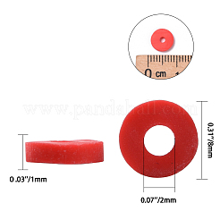 Perle di argilla polimerica fatte a mano da 240g 24 colori&nbsp;CLAY-JP0001-07-8mm