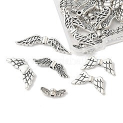 50pcs 5 Arten tibetanische Legierungsperlen&nbsp;TIBEB-FP0001-05