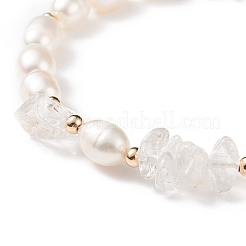 Bracciale con ciondolo a farfalla in vetro con zirconi chiari&nbsp;BJEW-JB08640-04