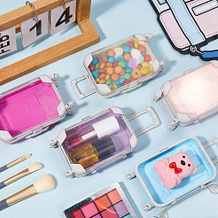 5 Stück wiederverwendbare Aufbewahrungsbox für falsche Wimpern aus ABS in 5 Farben&nbsp;CON-SP0001-05