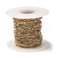 Ionenplattierung (IP) 304 Edelstahl Rechteckgliederketten&nbsp;CHS-G025-11G