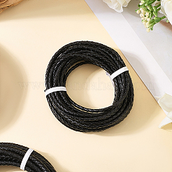 Cordon en cuir tressé de 5 mètre&nbsp;WL-CL0001-02A