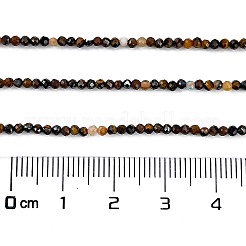 Natürlichen Tigerauge Perlen Stränge&nbsp;G-H003-B04-02