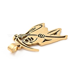 201 pendentifs en acier inoxydable&nbsp;LS-STAS-E015-15G