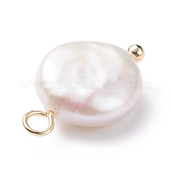 Natürliche Barockperle Keshi Perle Anhänger&nbsp;PALLOY-JF01494-01