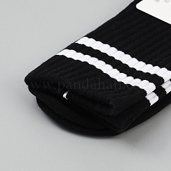 Baumwollstreifensocken für Sportyoga&nbsp;AJEW-WH20086-001B