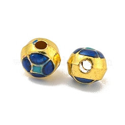 Cremagliera smalto perle di ottone placcatura&nbsp;KK-P277-36G-03