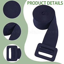 Ceinture en tissu (1 pièce) avec boucle en alliage pour manteau&nbsp;AJEW-GF0015-07B