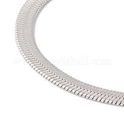 Anlaufgeschütztes Fischgräten-Kettenarmband aus 304 Edelstahl für Männer und Frauen&nbsp;BJEW-D450-01P-02