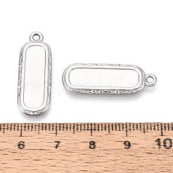 Cabochon-Fassungen für Anhänger aus Edelstahl 304&nbsp;STAS-N108-61P