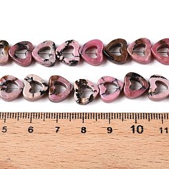 Natur Rhodonit Perlen Stränge&nbsp;G-N342-92
