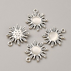 Zink Legierung Anhänger & Charms&nbsp;FIND-WH0111-143C
