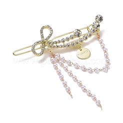 Legierung Kristall Strass Haarspangen&nbsp;PHAR-Z003-08LG