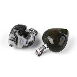 Naturali muschio pendenti agata&nbsp;G-T143-49C