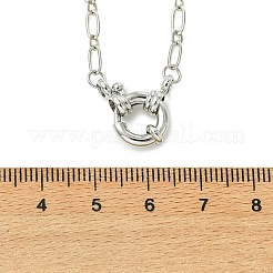 Colliers à maillons ovales en laiton de 3 mm&nbsp;NJEW-JN06455