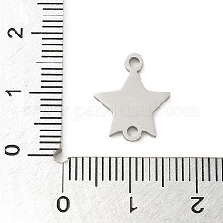 201 lasergeschnittene Verbindungsanhänger aus Edelstahl&nbsp;STAS-R133-02P-13