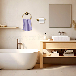 Handtuchringhalter und Toilettenpapierhalter-Sets aus Messing zur Wandmontage&nbsp;AJEW-TW0001-18