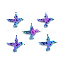 Pendentifs en acier inoxydable avec placage ionique (IP) 201&nbsp;STAS-N098-099M