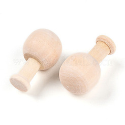 Unfertige Pilzornamente aus Holz&nbsp;WOOD-T032-06