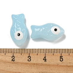 Perles de verre transparentes faites à la main&nbsp;GLAA-N0028-03D