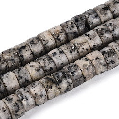 Hilos de abalorios de jade blanco natural&nbsp;G-T143-17B
