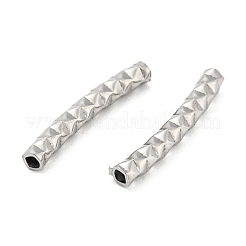 Anlaufgeschützte 304 Edelstahl-Rohrperlen&nbsp;STAS-B047-29A-P
