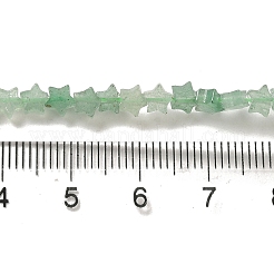 Natürlichen grünen Aventurin Perlen Stränge&nbsp;G-G085-B10-01