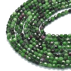 Rubino naturale in perline zoisite fili&nbsp;G-A260-A49-01