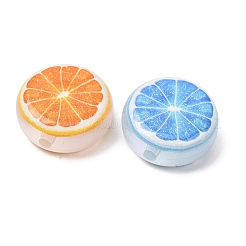 Piatto rotondo opaco in acrilico stampato con frutta&nbsp;AC-CBAE647-14B