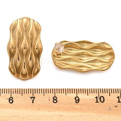 Pendientes de acero inoxidable 304 para mujer&nbsp;EJEW-K306-27G