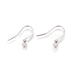 Crochets de boucle d'oreille français en laiton&nbsp;LS-KK-Q369-P