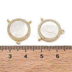 Latón micro pavimento claro cubic zirconia araña componentes componentes&nbsp;CU-CBA5585-03G-05