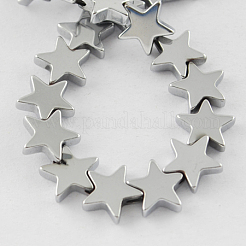 Non magnetici perle ematite sintetico fili&nbsp;G-Q887-6x6mm-M