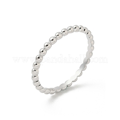 925 schlichter Bandring aus Streling-Silber&nbsp;RJEW-P164-01D-P