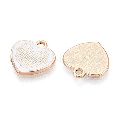 Pendentifs d'émail en alliage&nbsp;ENAM-T022-82A-G