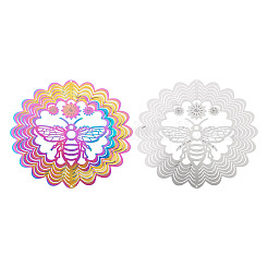 2 Stück 2 Farben 201 Edelstahl Verbinder Charms/Verbinder&nbsp;STAS-TA0005-66
