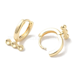 Accessoires de clous d'oreilles en laiton&nbsp;KK-U013-10G