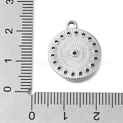Pendentifs en acier inoxydable 304 sertis de strass&nbsp;STAS-D192-14P