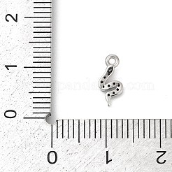 Breloques en laiton avec zircone cubique de micro pave&nbsp;KK-G526-04P
