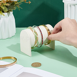 Holz mit Samt überzogene Armbandständer&nbsp;BDIS-WH0003-31