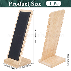 12-fach-Ausstellungsständer für Halsketten aus Holz&nbsp;NDIS-WH20003-01A