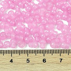 Perles de rocaille en verre de couleurs transparentes&nbsp;SEED-R001-01F