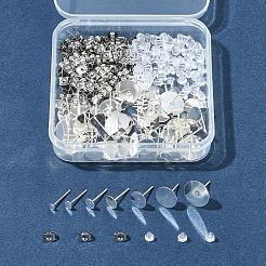 Ohrstecker-Beschläge aus Edelstahl 304&nbsp;FIND-FS0003-76