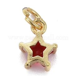 Ottone micro spianare pendenti zirconi&nbsp;KK-P192-10