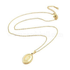 Colliers pendentifs en acier inoxydable 304 pour femmes&nbsp;STAS-S124-01G-03