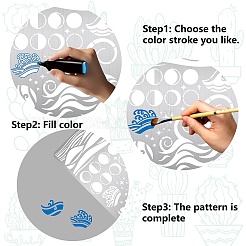 Stencil per fustelle in metallo in acciaio inossidabile&nbsp;DIY-WH0289-088