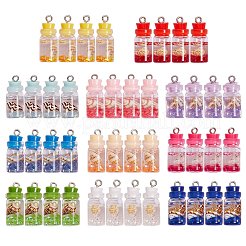 44 Stück 11 Farben Glasanhänger&nbsp;GLAA-SZ0001-25